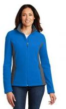 Port Authority® Ladies Colorblock Value Fleece Jacket